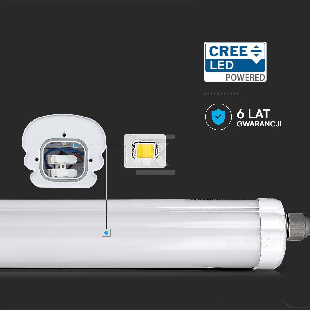 Oprawa hermetyczna LED V-TAC CREE CHIP - 2162866