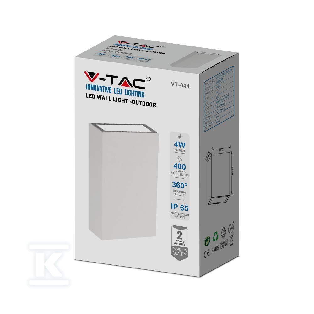 Oprawa kinkiet ścienny góra dół V-TAC - 218560