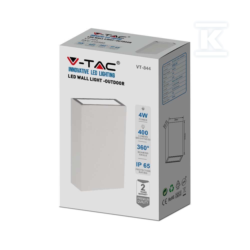 Oprawa kinkiet ścienny góra dół V-TAC - 218562