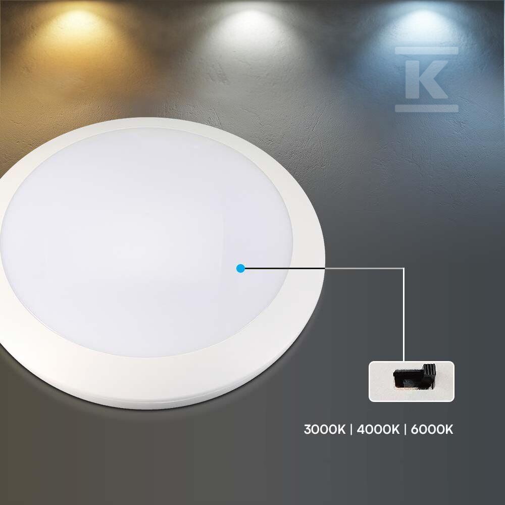 Plafon V-TAC 20W LED okrągły IP44 - 23160