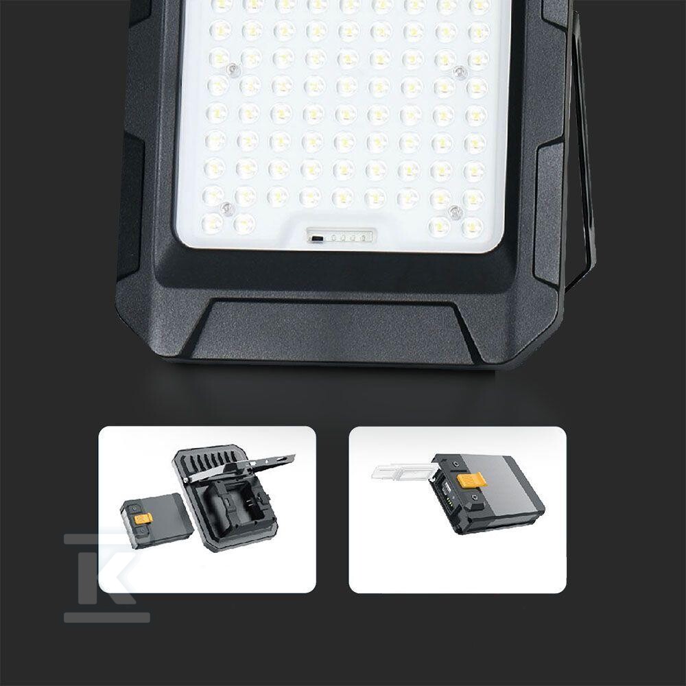 Naświetlacz LED solarny V-TAC 10W pilot - 23438