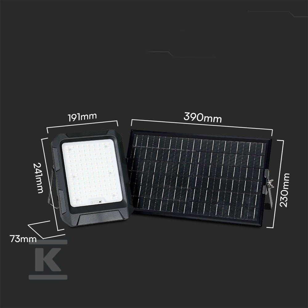 Naświetlacz LED solarny V-TAC 15W pilot - 23439