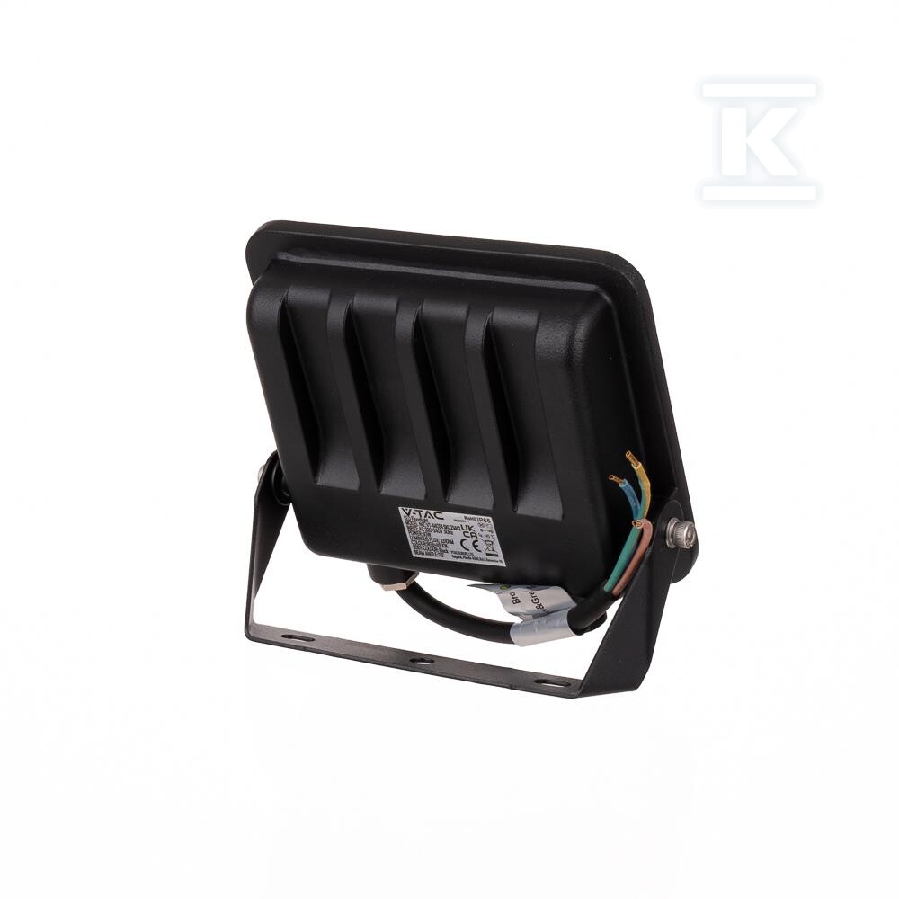 Naświetlacz LED V-TAC 30W czarny IP65 - 23462