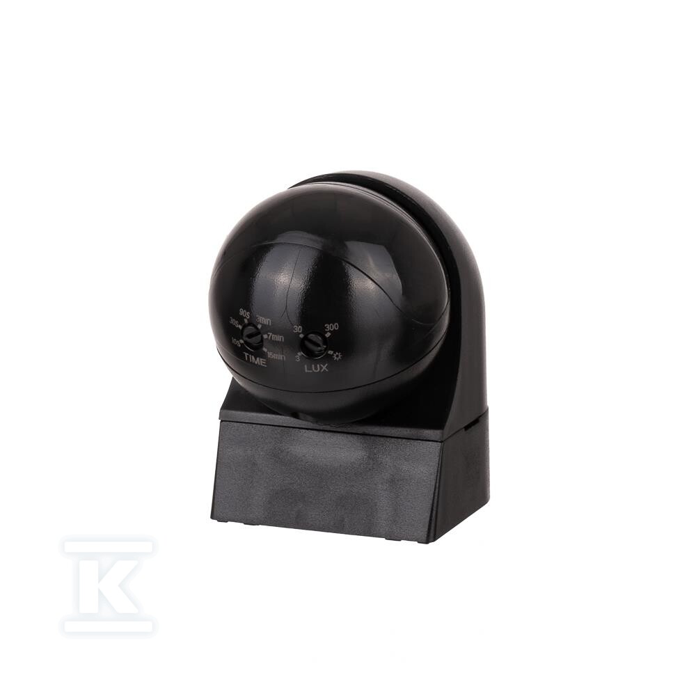 Czujnik ruchu ścienny 180st ruchoma - 23678