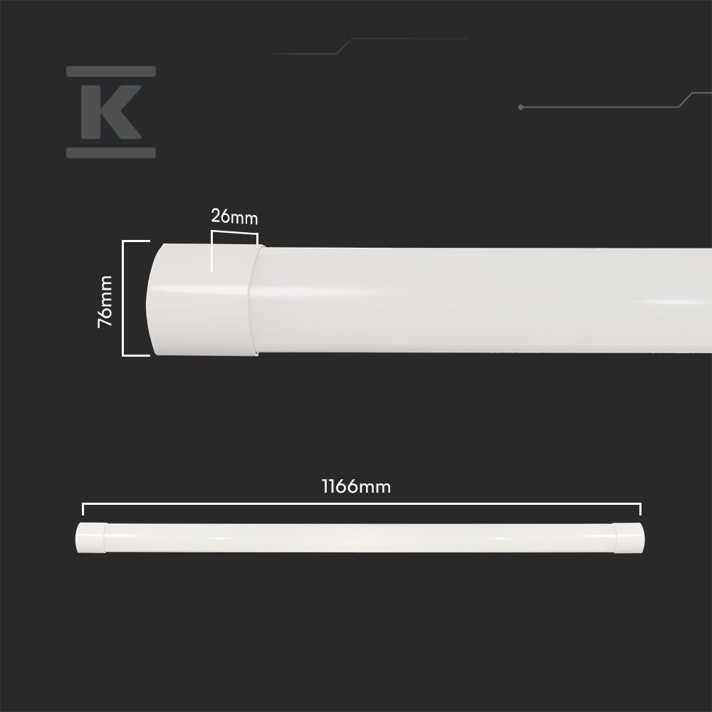Oprawa V-TAC 40W LED liniowa natynkowa - 23680