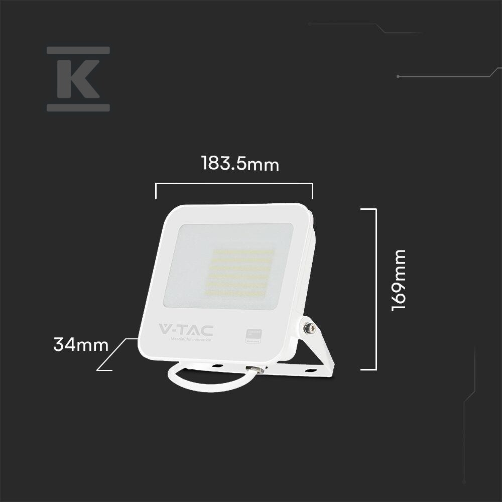 Naświetlacz LED V-TAC 50W SAMSUNG CHIP - 23689
