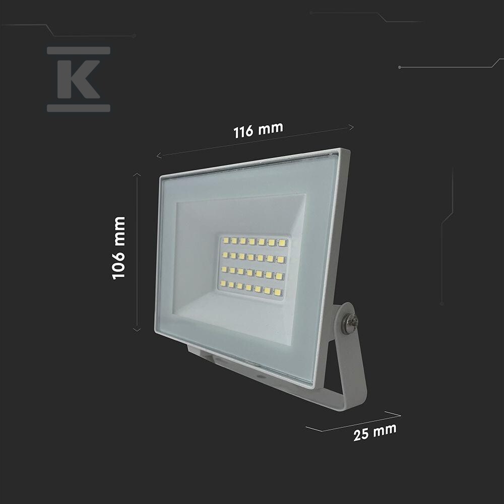 Naświetlacz LED V-TAC 20W LED SMD biały - 23985