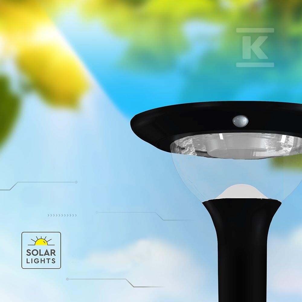 Oprawa ogrodowa V-TAC solarna 15W - 24098