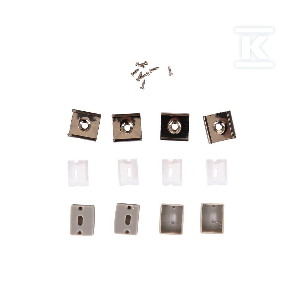 Profil aluminiowy anodowany V-TAC 2mb - 24104