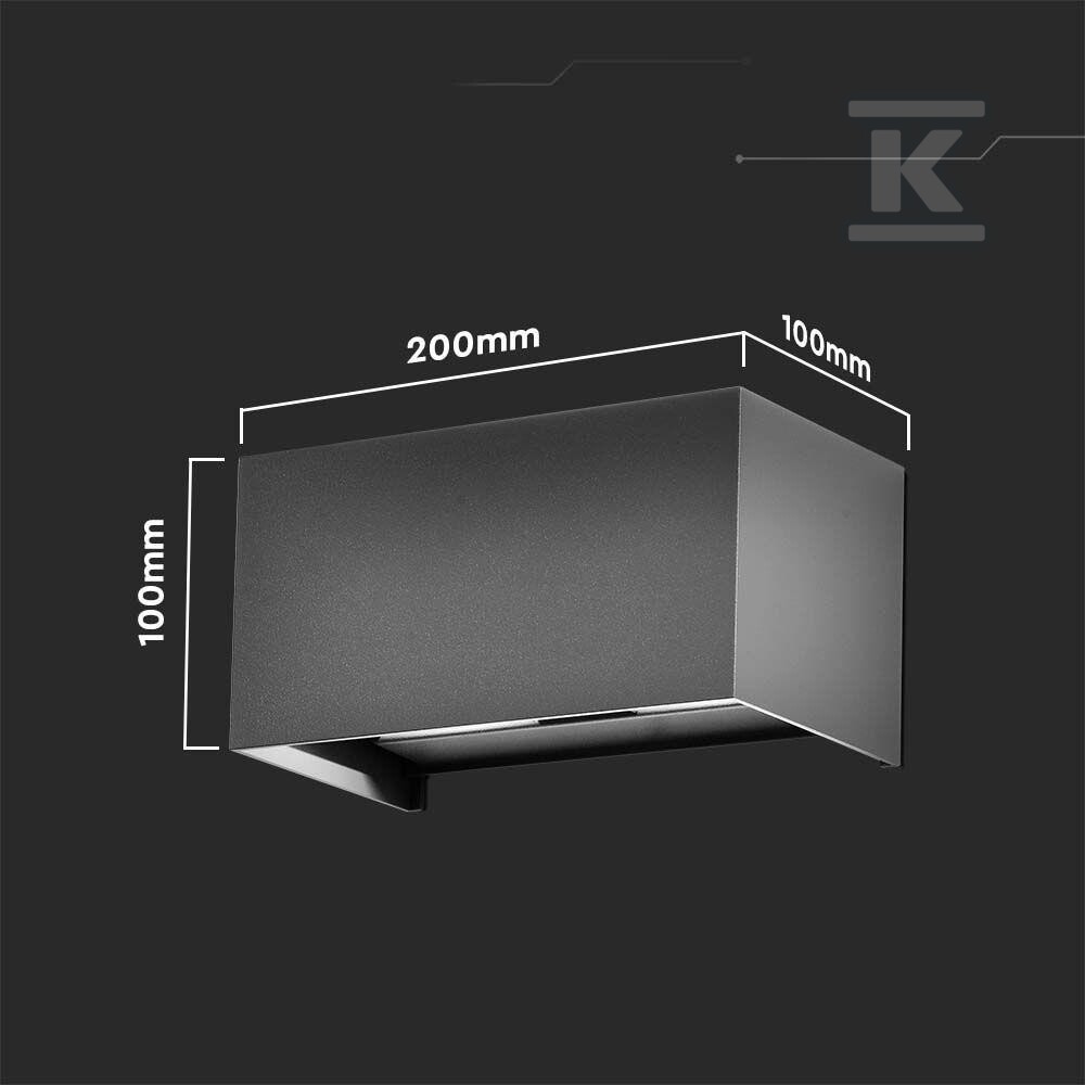 Oprawa ścienna V-TAC 24W LED góra dół - 2980