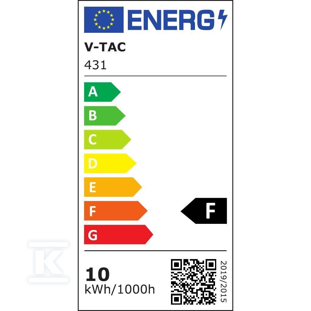 Naświetlacz LED V-TAC 10W SAMSUNG CHIP - 431