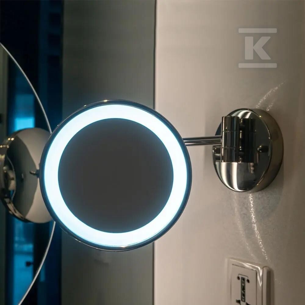 Lustro ścienne V-TAC 3W LED łazienka - 6628