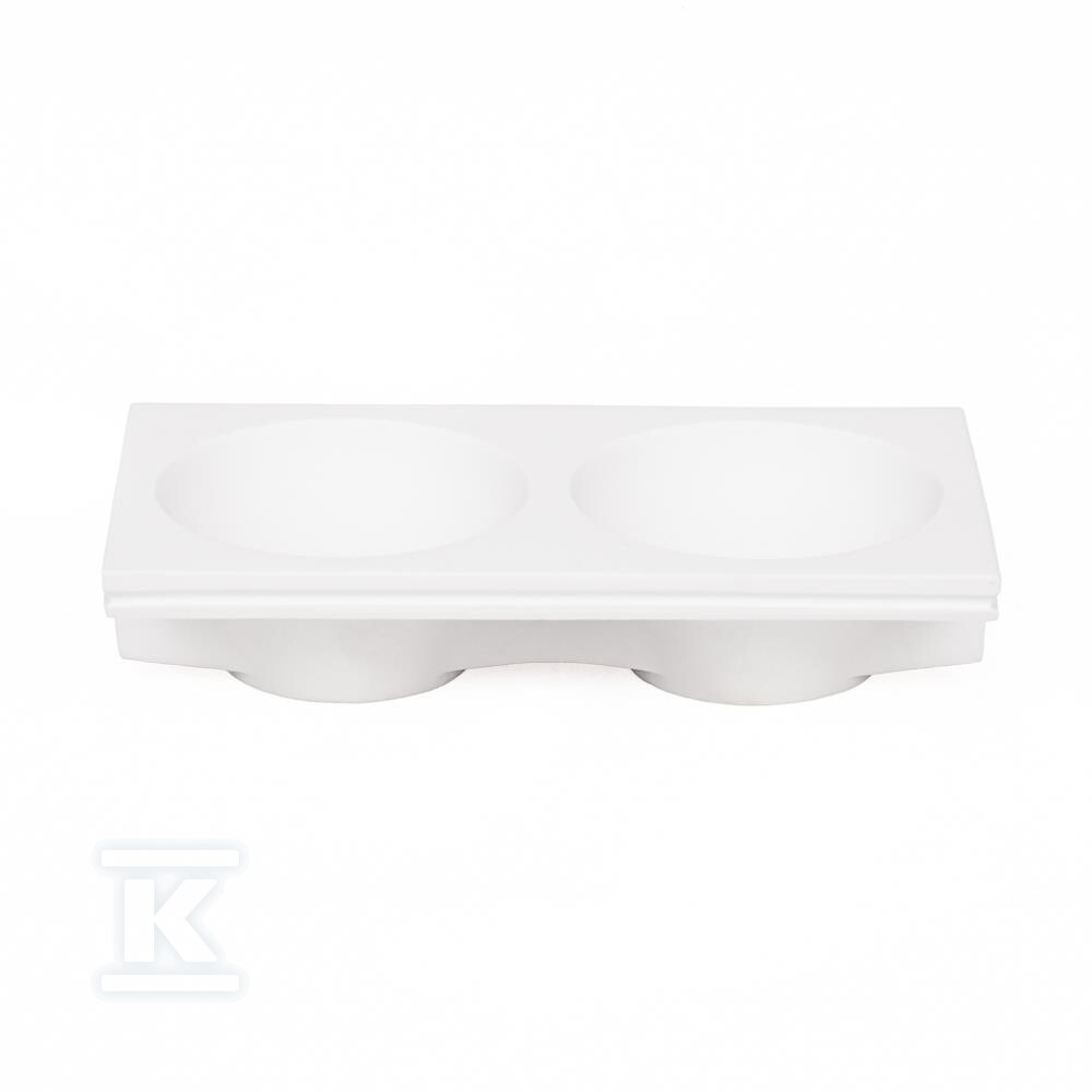 Oprawa gipsowa V-TAC 2xGU10 sufitowa - 6762