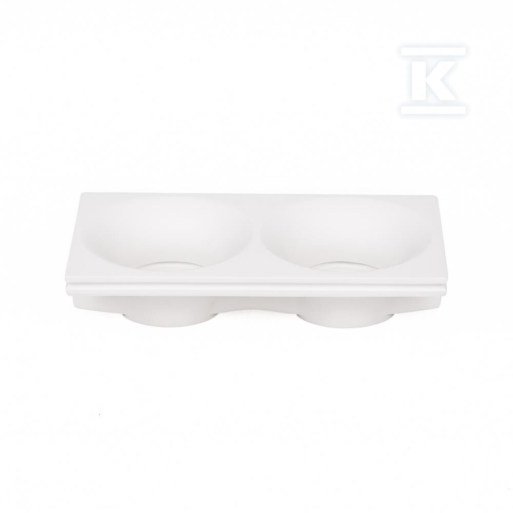 Oprawa gipsowa V-TAC 2xGU10 sufitowa - 6763