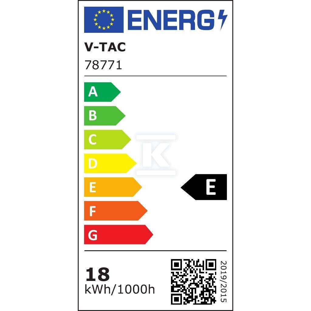 Panel natynkowy V-TAC 18W LED SAMSUNG - 78771