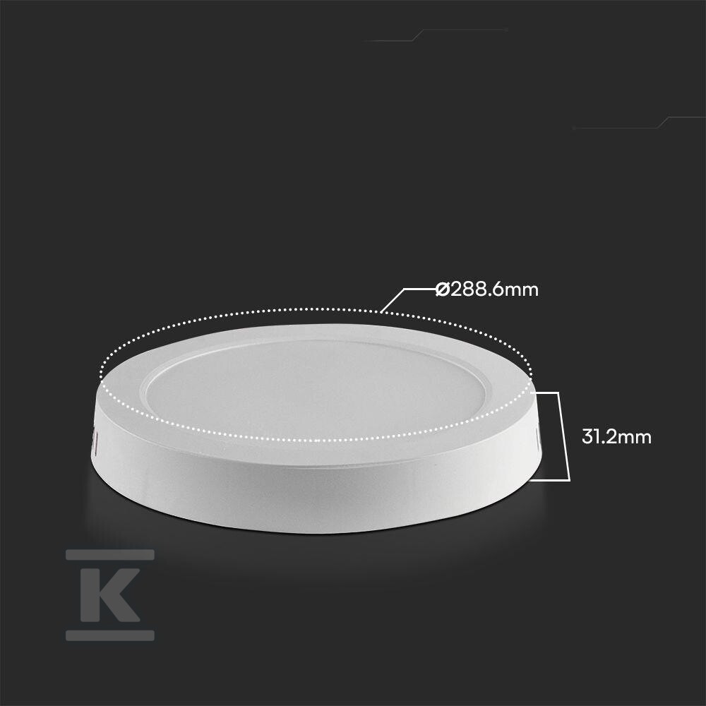 Panel natynkowy V-TAC 24W LED SAMSUNG - 78791