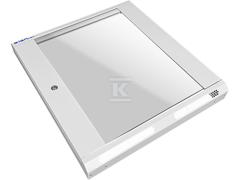 Шафа підвісна 19" 12U 600x500, - SW-12U-600-500-N-DSJ-OP-RP-B-S