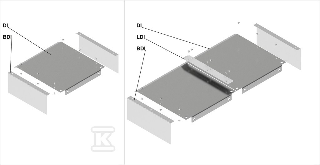 LDI invertorový strešný konektor - 895004