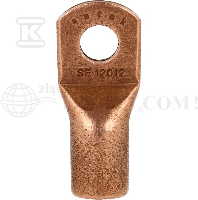 Końcówka oczkowa miedziana niecynowana - SE-12012W
