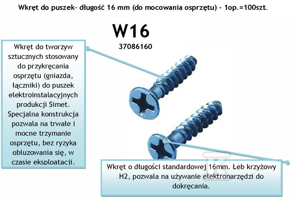 Surub feronerie pentru cutii de - 37086160