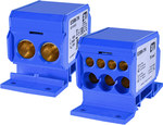 Блок розподілу 192A (2x4-70mm2/3x2,5-25mm2+4x2,5-16mm2) синій EDBM-7/N