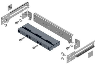 Bracket with BBS 3-speed carrier width - 001341750