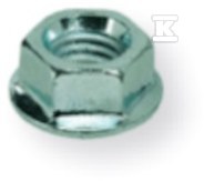 Nakrętka M8 kołnierzowa ząbkowana - 001343709