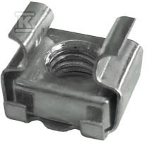 M6 cage nut inserted from the back into - 001343729