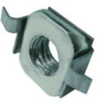 M8 cage nut inserted from the front into the hole 10.5x16.5mm AN-KFH 10.5x16.5 M8