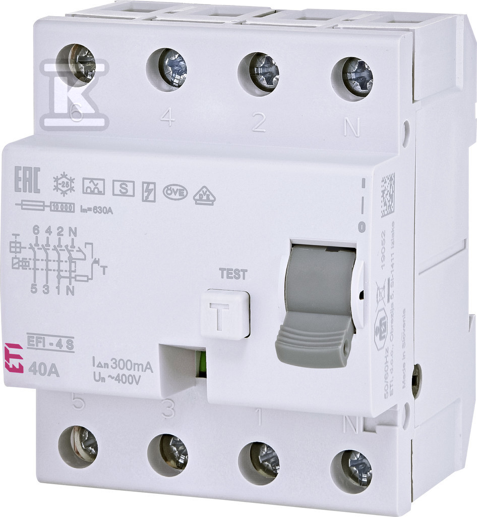 Вимикач диференційного струму - - 002064753