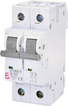 Interruttore magnetotermico ETIMAT 6 2P B63