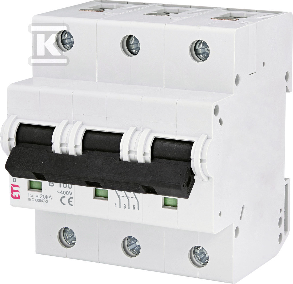 Автоматичний вимикач ETIMAT 10 3P B100 - 002125732
