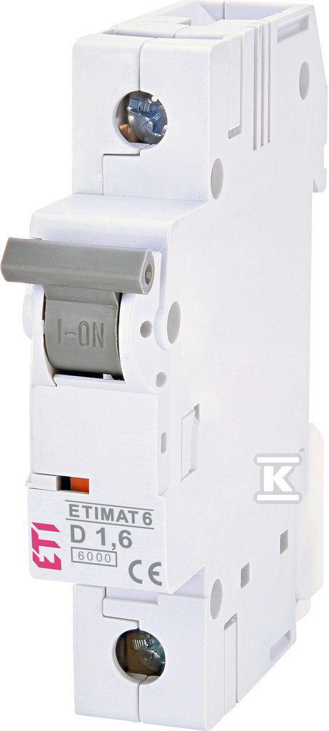 Jistič ETIMAT 6 1p D1,6 - 002161507