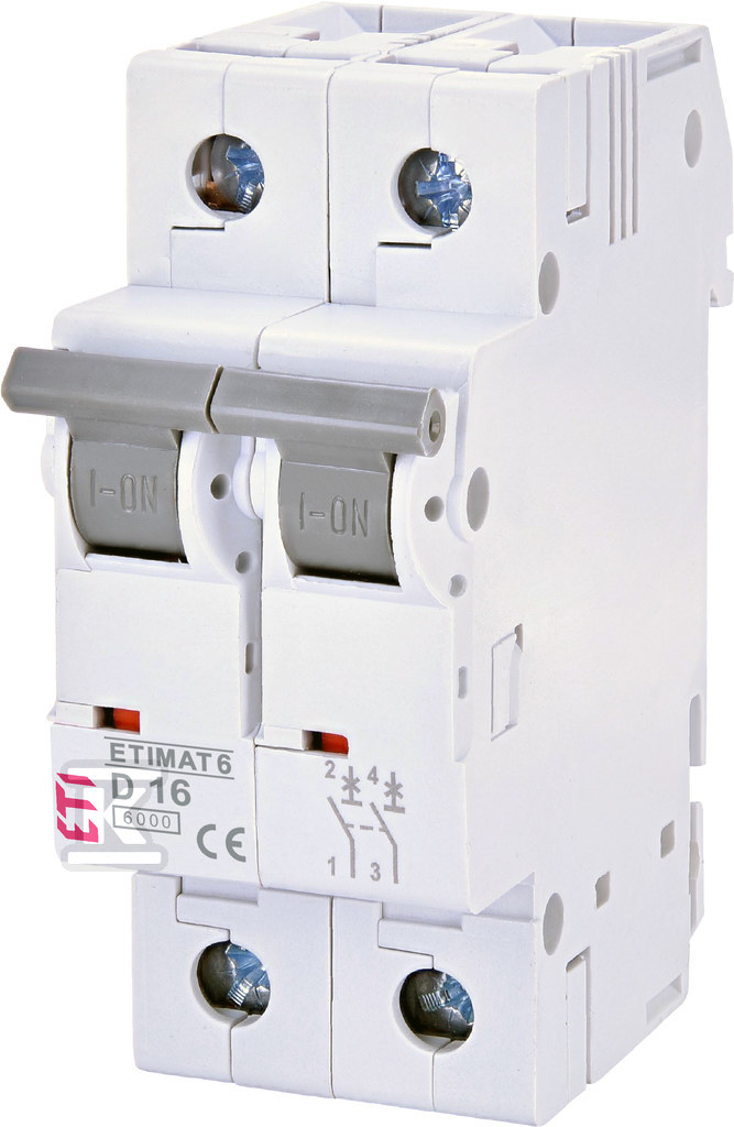 ETIMAT 6 2p D16 circuit breaker - 002163516