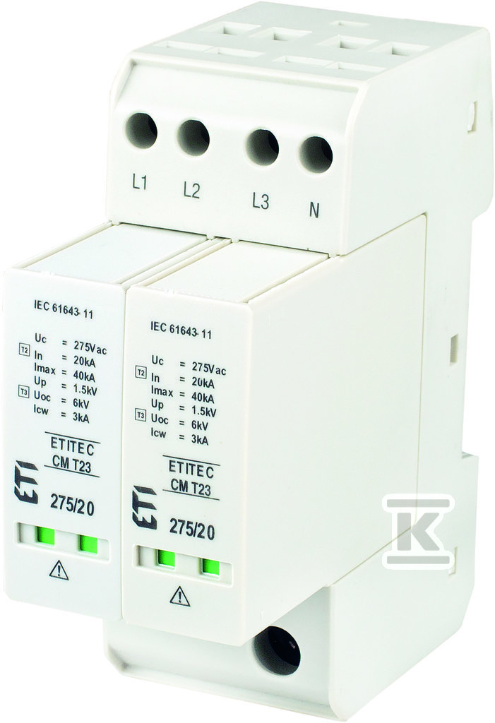 Modułowy ogranicznik przepięć ETITEC CM - 002440653