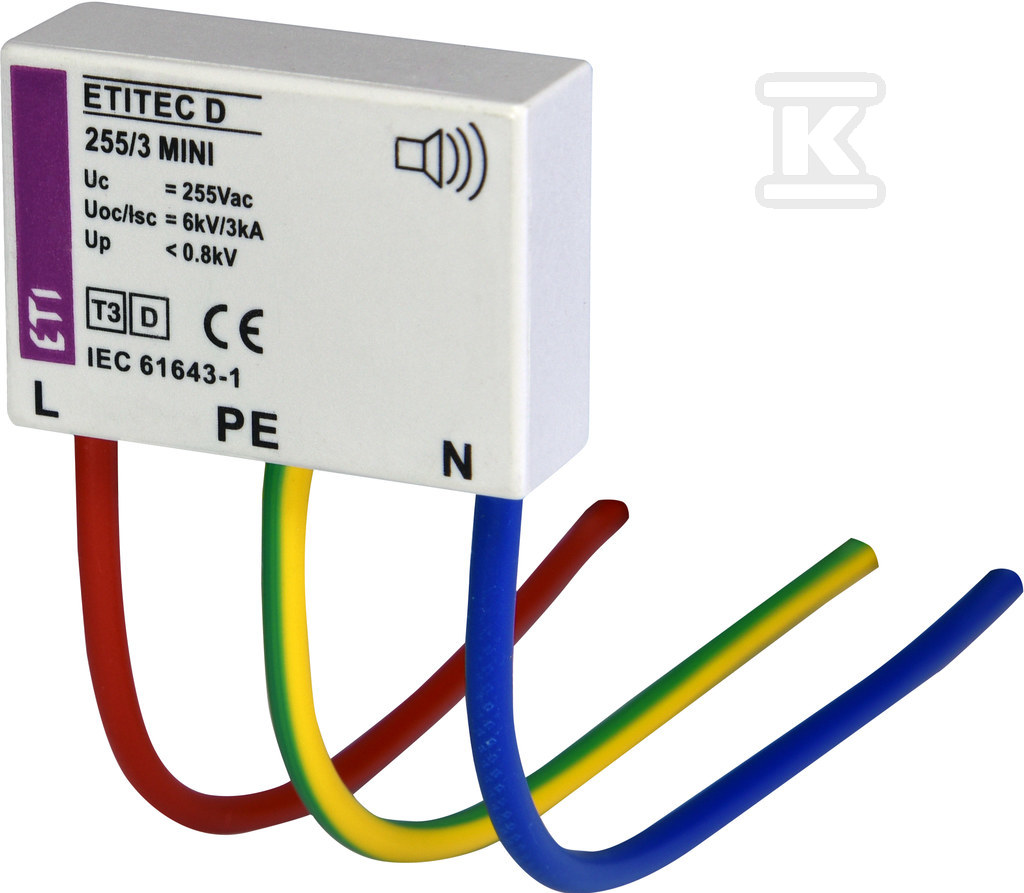 Moduł ogranicznika przepięć T3 (D) - 002441632