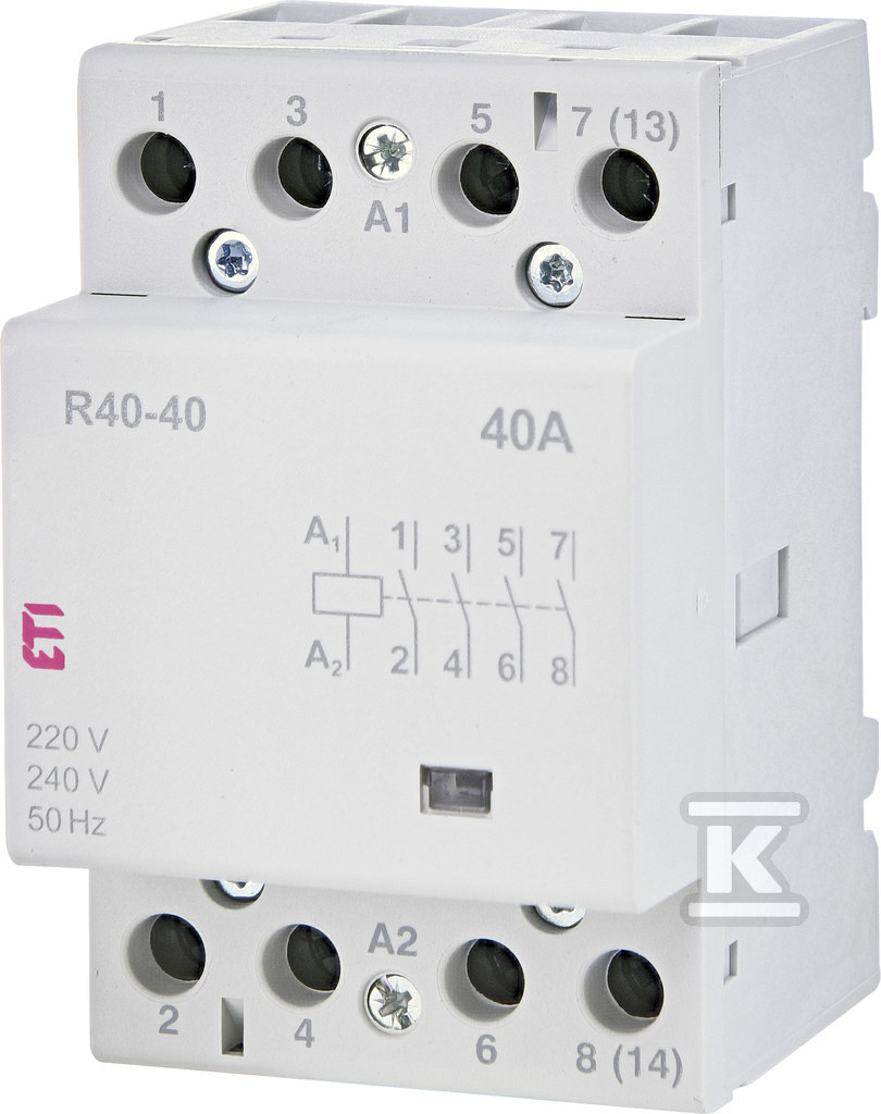 Modular contactor 40A 4 NO contacts (3 - 002463410