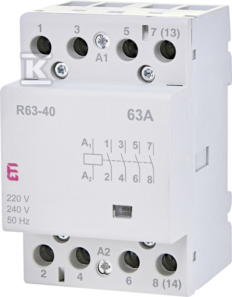 Contactor modular 63A 4 contacte NO (3 - 002463450