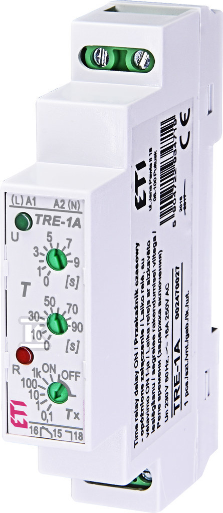 Часовий реле - затримка включення - 002470027