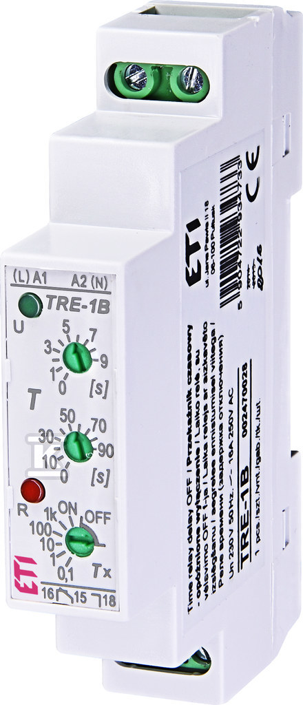 Таймер реле - затримка вимкнення TRE-1B - 002470028