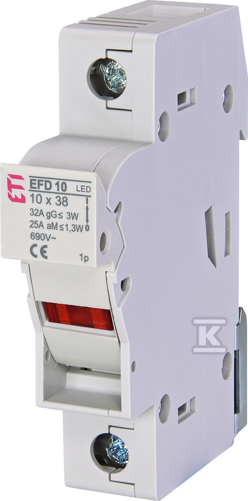 Pojistkový spínač EFD 10 1p LED - 002540011