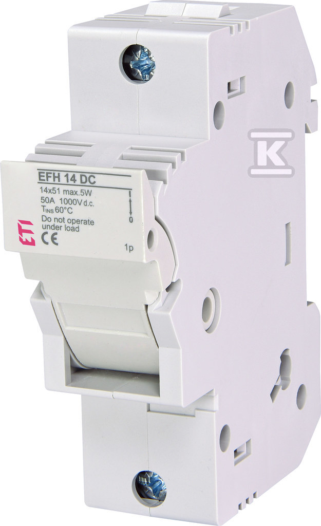 Fuse base EFH 14 DC 1 pole - 002560201