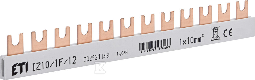 Ізольована шина збору IZ10/1F/12 - 002921143