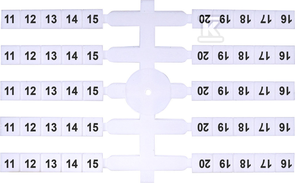 Еластичний маркер (20 x 10 шт.) 11-20 - 003901754