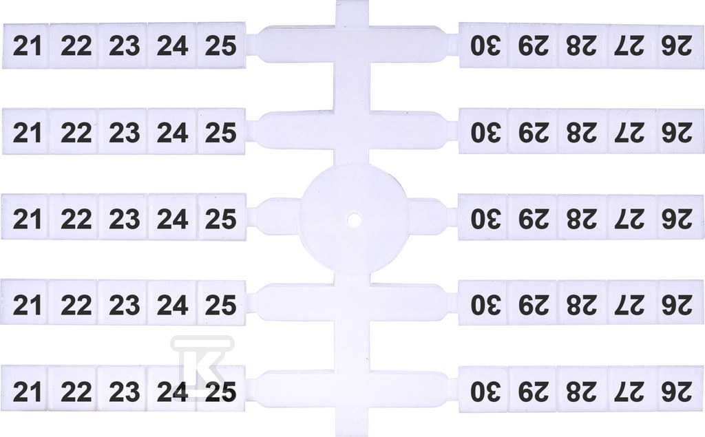 Еластичний маркер (20 x 10 шт.) 21-30 - 003901756