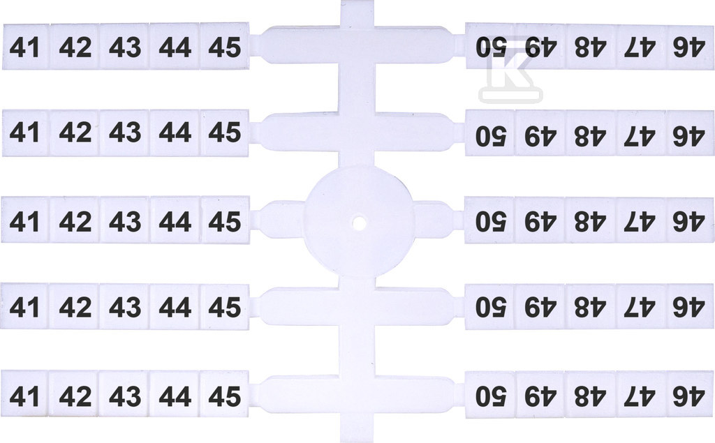 Еластичний маркер (20 x 10 шт.) 41-50 - 003901760