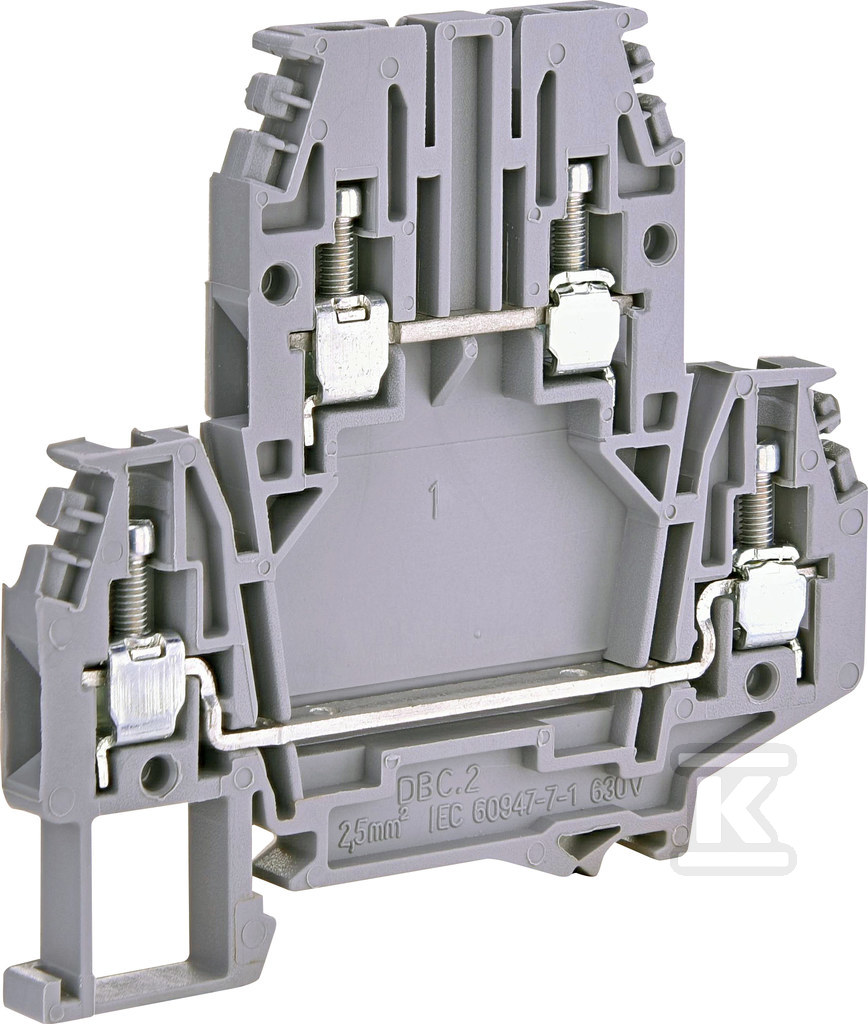 Złączka gwintowa 2-piętrowa 2,5 mm2 - 003903053