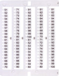 Маркер 51 до 100 (100 шт.) ES-NU0851051