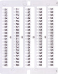 Oznacznik 51 do 60 (100 szt.) ES-NU0851560