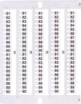 Oznacznik 81 do 90 (100 szt.) ES-NU0851590
